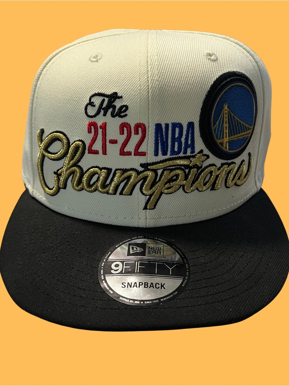 New Era Golden State Warriors 21-22 Champion hat